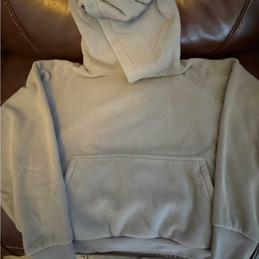 Gap Yeezy Grey Fleece Hoodie.